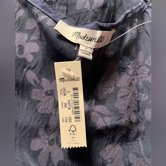 NWT Madewell size S blue - Picture 5 of 10